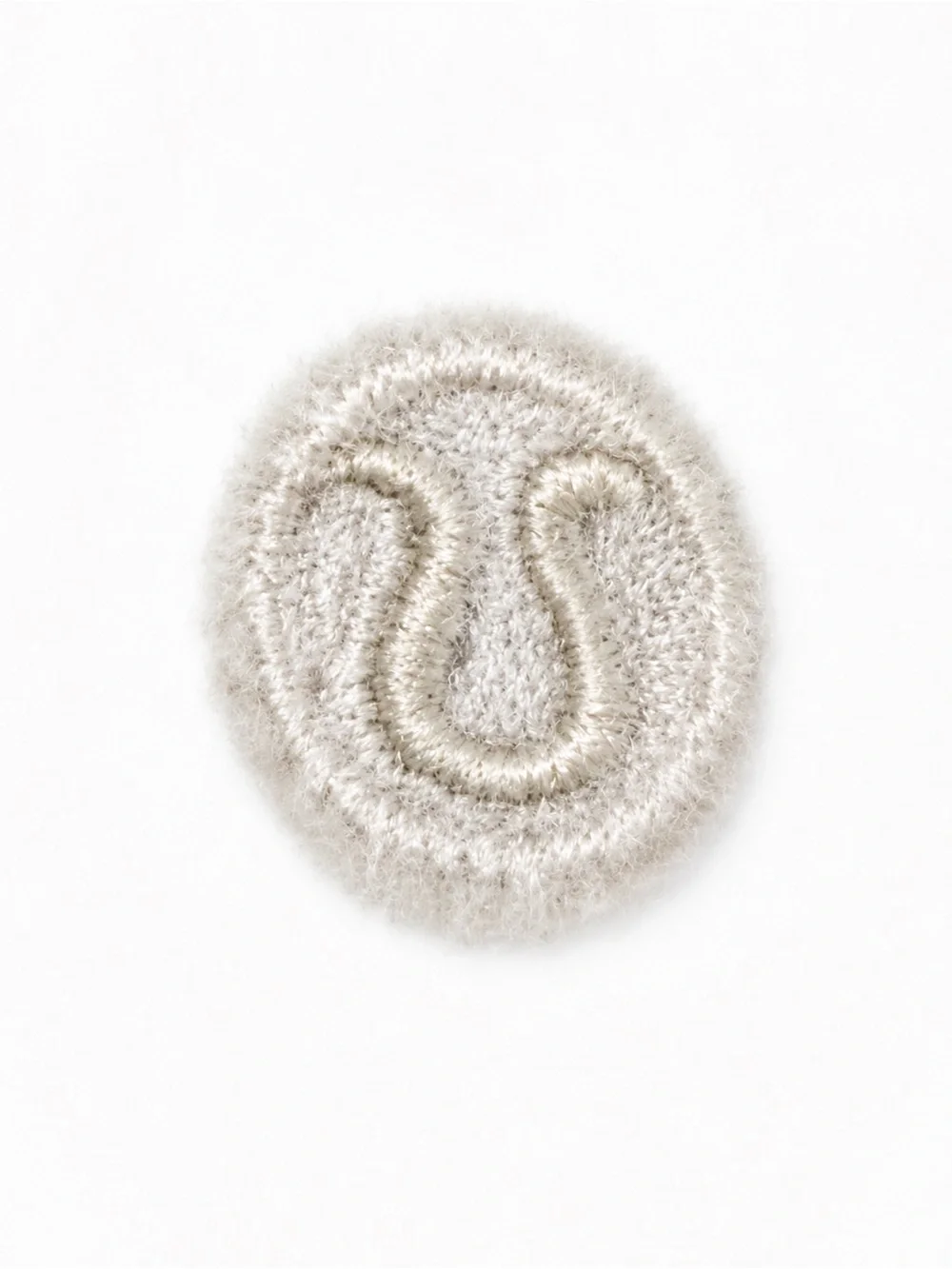 NWT Lululemon Fuzzy Crew Length Socks Ivory Size L